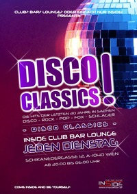 Disco classics@Inside Bar