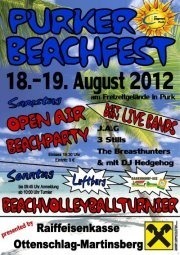 Beachfest Purk@Freizeitgelände