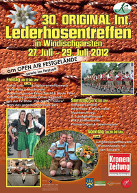 30. Internationales Lederhosentreffen@Ortszentrum Windischgarsten