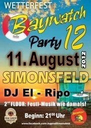 Baywatchparty Simonsfeld 12@