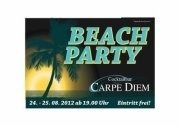 Beachparty 2012@Cocktailbar Carpe Diem