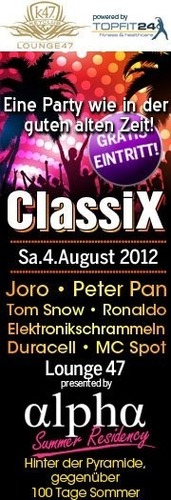 ClassiX - Eine Party wie in der guten alten Zeit@Club Alpha