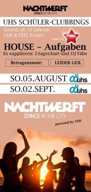 UHS Schüler Clubbing powered by Feel Events