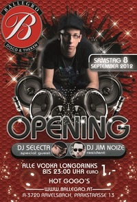 Grand Opening -  mit DJ Selecta@Ballegro