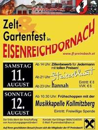 Zelt- & Gartenfest Eisenreichdornach@Eisenreichdornach