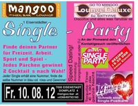 Single Party @Mangoo - New Mex.Bar & Lounge