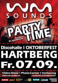 WM-Sounds Partytime | Oktoberfest Hartberg - Teil 1@Oktoberfestgelände Hartberg