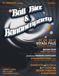 Ball, Bier & Bananenparty - die legendäre FC Oranjezzparty 2.0@Stadl Götzendorf