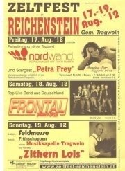 Zeltfest Reichenstein@Freiwillige Feuerwehr Hinterberg