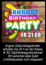 Birthday Party@Fledermaus Graz