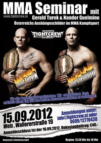 MMA Seminar 2.0@Fightcrew Gym Wels