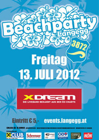 Beachparty 2012 Langegg@Langegg  