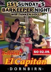 I. Sunday´s Barkeeper Night@El Capitán Dornbirn