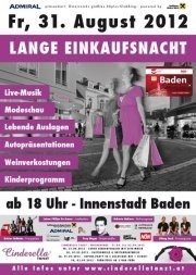 Lange Einkaufsnacht - Cinderella tanzt-Wochenende@Baden