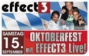 Oktoberfest mit Effect3 live@Tollhaus Neumarkt