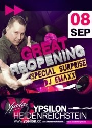 Ypsilon is back! Great ReOpening!