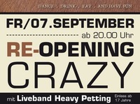 Re-Opening@Crazy