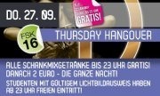 Thursday Hangover (FSK 16)@Nachtwerft