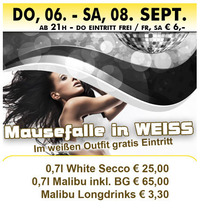 Mausefalle in Weiß