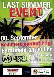 Last Summer Event@Sommeregger Hof