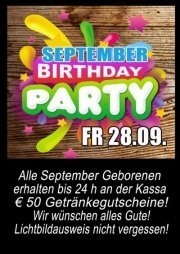 Birthday Party@Fledermaus Graz