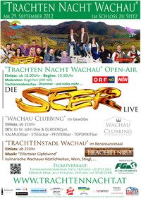 Trachten Nacht Wachau 2012@Schloss zu Spitz