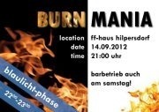 Burnmania@FF-Haus Hilpersdorf