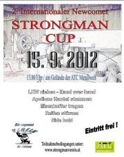 2. Internationaler Newcomer Strongman Cup@ATC Metallwelt