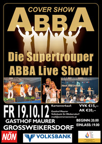 Abba Supertrouper Live Show@Gasthof Maurer