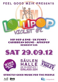 Lollipop Violet # 2@Säulenhalle