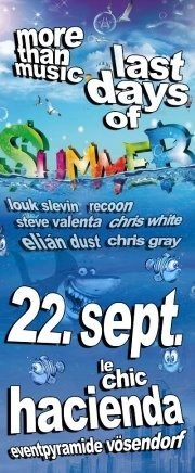 More Than Music - Last Days Of Summer@Le Chic