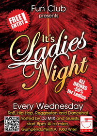 Ladies Night jeden Mittwoch