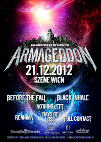 Armageddon 2012 Before The Fall, Black Inhale u.a. 