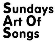 Sundays Art Of Songs