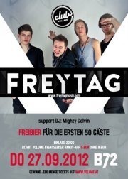 Club Volume #9 - Album Release Party: Freytag (live)@B72