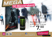 3D Männerabend: Abraham Lincoln - Vampirjäger@Hollywood Megaplex