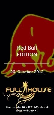 Red Bull Edition Weekend@Fullhouse