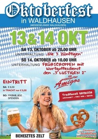 1. Waldhausener Oktoberfest@Messegelände Waldhausen