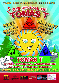 Tanz der Moleküle presents: The Revival of Tomas T@Kulturkeller