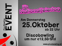 It's Nationalfeiertag@Plus Bowling Center