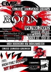 Emp presents Boon Album Release Show feat. 1st High Five@((szene)) Wien