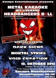 Headbangers Ball - Live Metal Karaoke@Escape Metalcorner