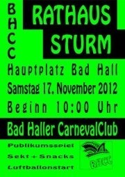 Rathaussturm am Bad Haller Hauptplatz@Hauptplatz