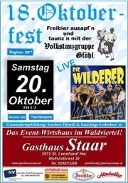 18. Oktoberfest@Gasthaus Staar