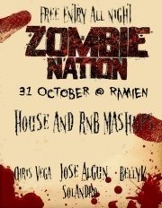 Zombie Nation - Halloween Party @ Ramien Bar@Ramien