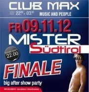 Mister Südtirol Finale 2012@Club Max