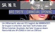 Bad taste carneval opening