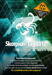 Skorpion-Tag 2012