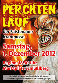 Adventmarkt mit Nikolaus und Perchtenlauf@Marktplatz