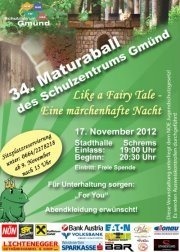 34. Maturaball des Schulzentrums Gmünd@Stadthalle